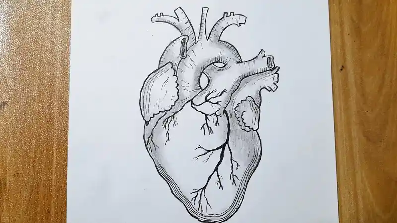 Drawing:16tykyk-j8c= Heart- A Creative Journey