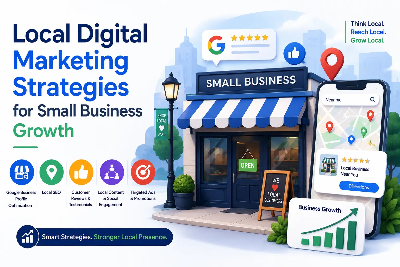 Local Digital Marketing Strategies for Small Business Growth