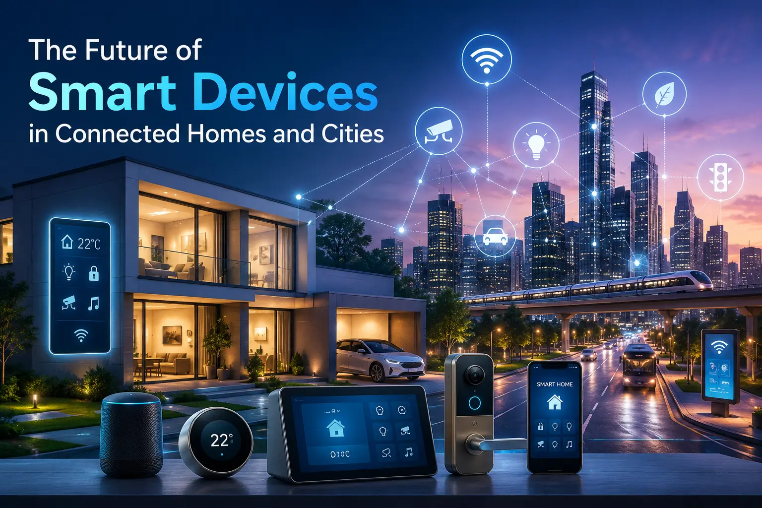 The Future of Smart Devices in Connected Homes and Cities