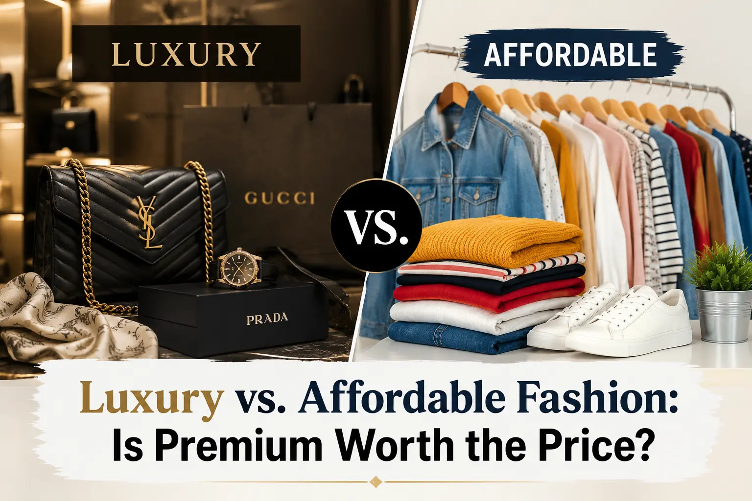 Luxury vs. Affordable Fashion: Is Premium Worth the Price?