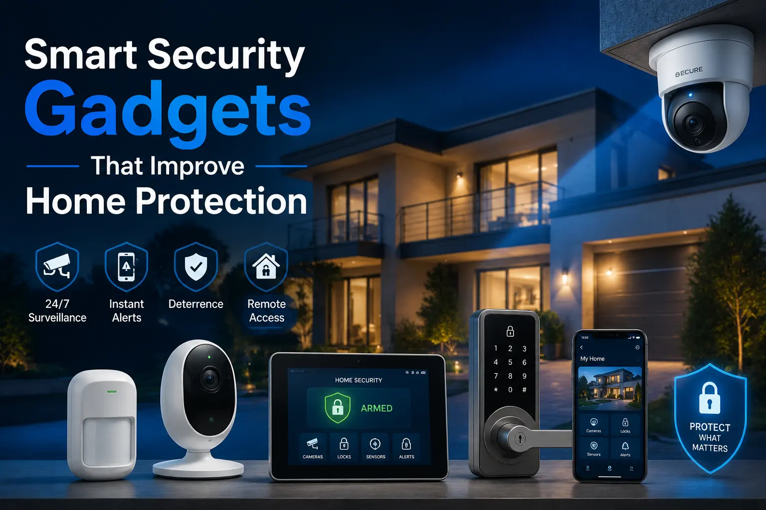Smart Security Gadgets That Improve Home Protection